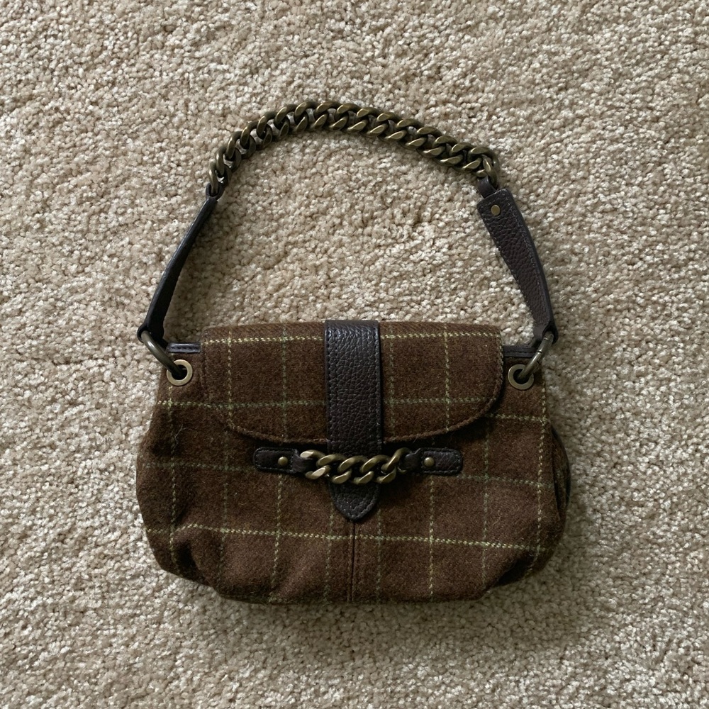 J.Crew Plaid Clutch